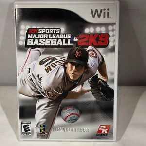 NINTENDO WII MAJOR LEAGUE BASEBALL 2K9
